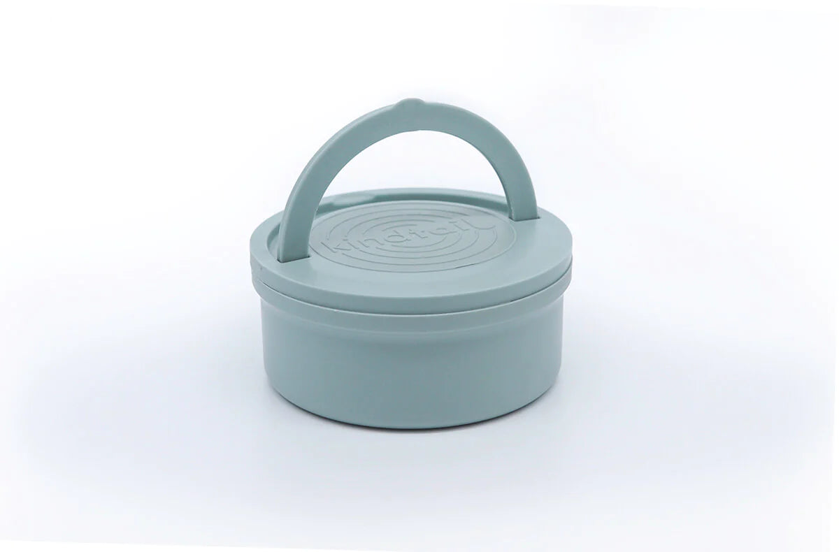 Kindtail Kind bowls/ Portable Travel & Home Bowl Set - Light Green