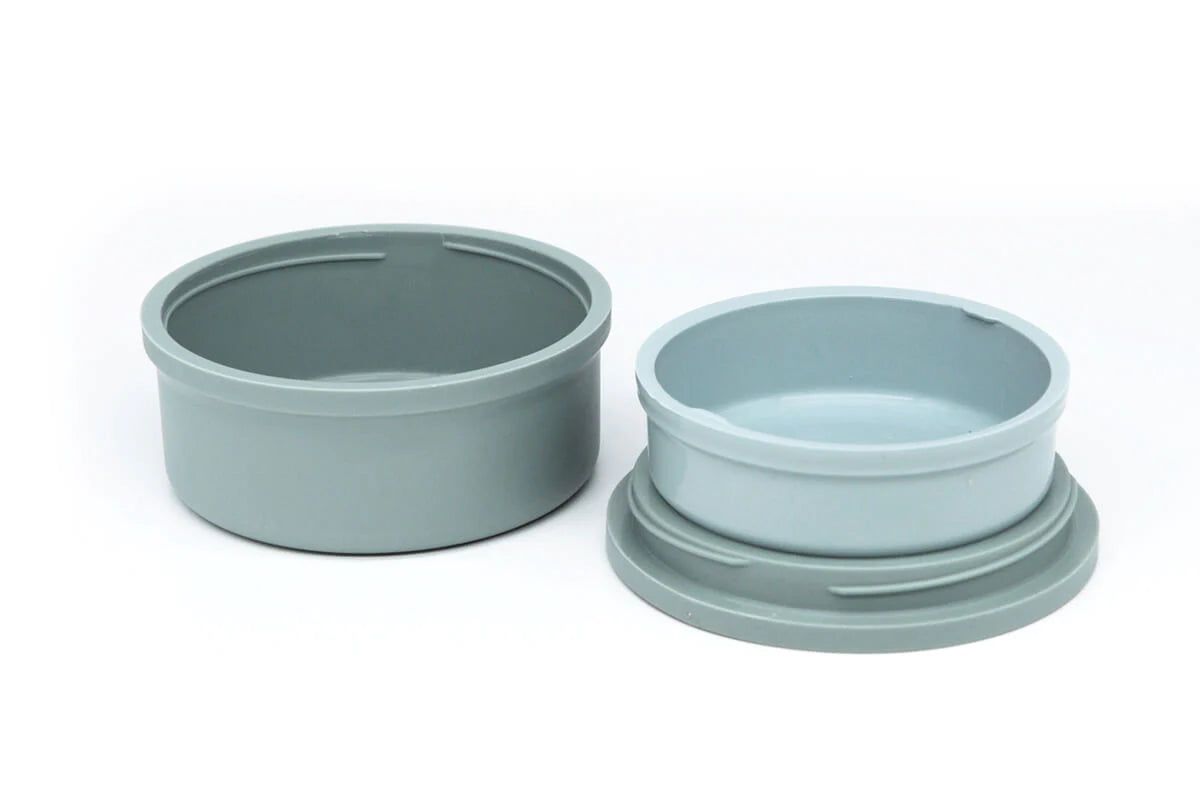 Kindtail Kind bowls/ Portable Travel & Home Bowl Set - Light Green