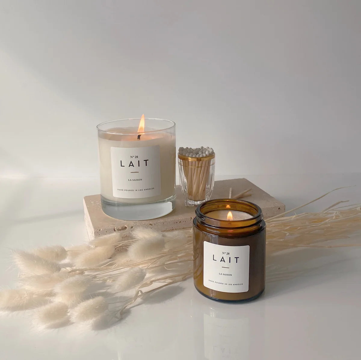 Lait Candles