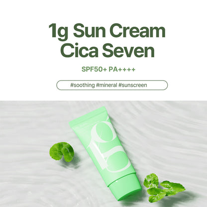 PH Hubby 1g Sun Cream Cica Seven SPF 50+ PA++++