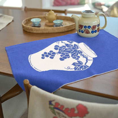 Bon'ee Days Blanket - Joseon Porcelain w Grapes