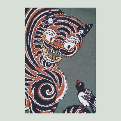 Bon'ee Days Blanket -Tiger & Magpie