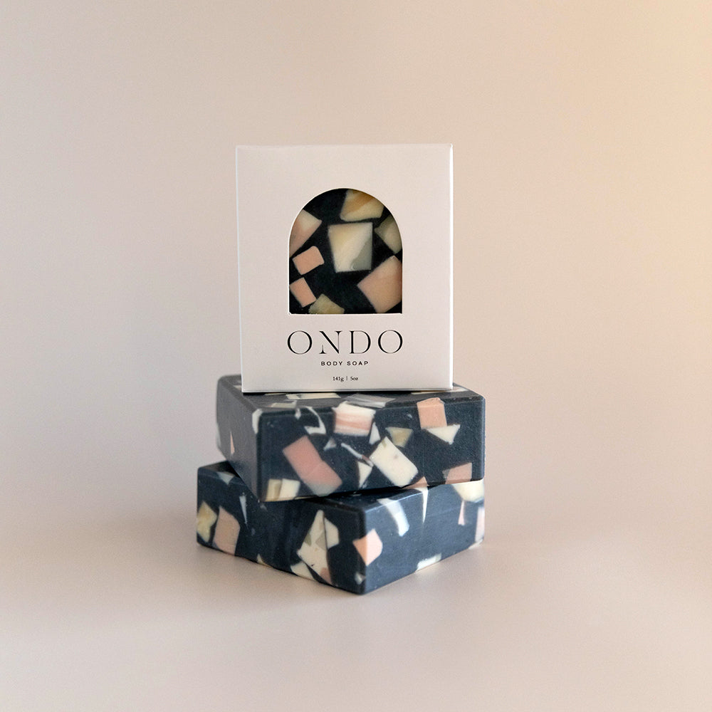 Ondo Peppermint Eucalyptus Terrazzo Soap