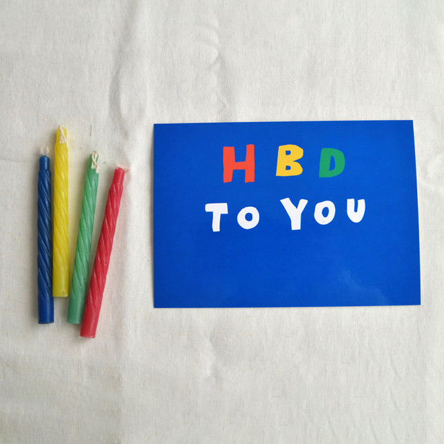 Howkidsful Postcard - HBD To You