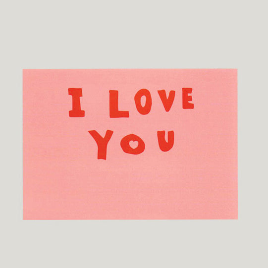 Howkidsful Postcard - I Love You