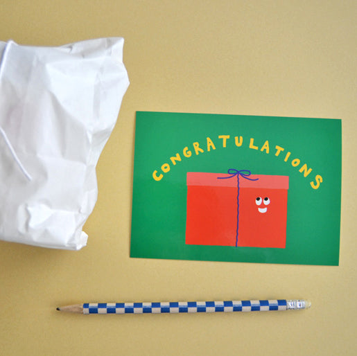 Howkidsful Postcard - Congratulations