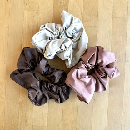 Hair scrunchy- Leatherette