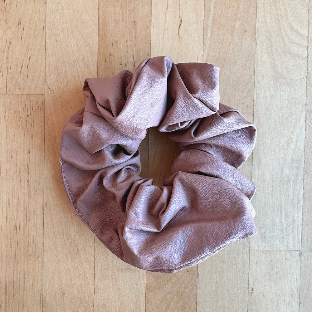 Hair scrunchy- Leatherette