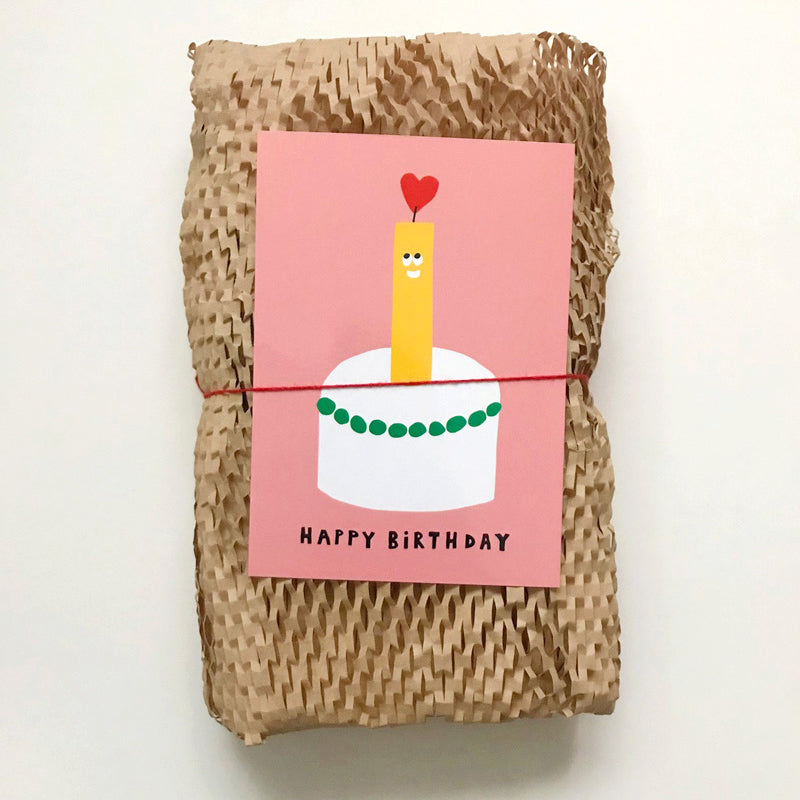 Howkidsful Postcard - Happy birthday cake