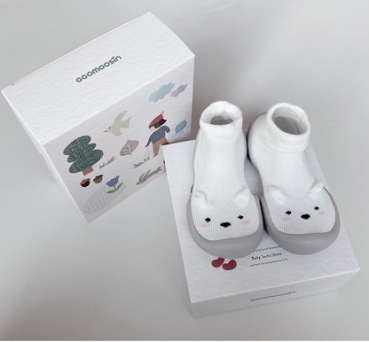 Ggomoosin baby socks shoes - Shy bear