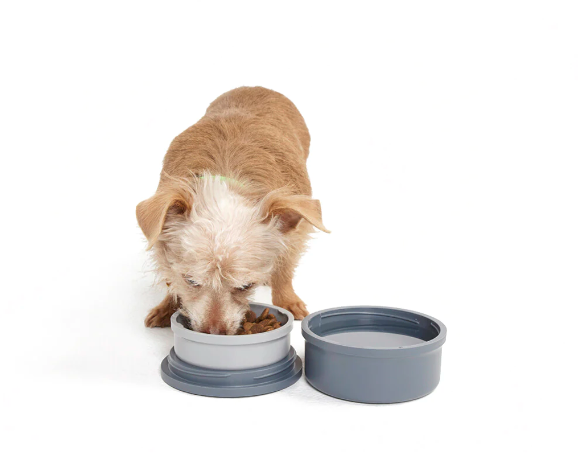 Kindtail  Kind bowls/ Portable Travel & Home Bowl Set - Light Blue