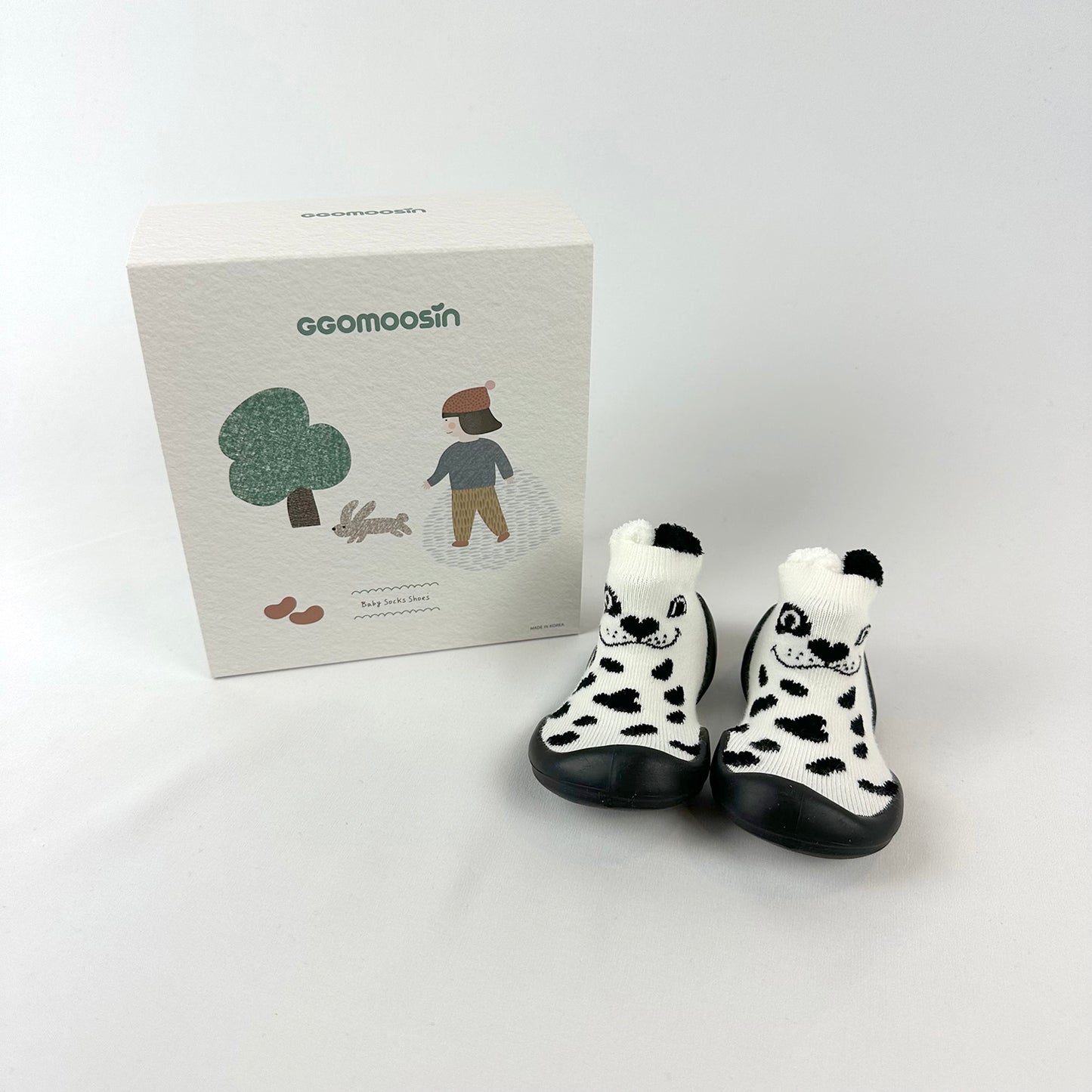 Ggomoosin baby socks shoes - Dalmatian